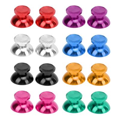 2Pcs Metal Analog Grips Stick Thumbsticks Controller Aluminum Alloy Metallic Joystick Handheld Game
