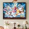 Full Round Diamond Painting The World In Books Art Rhinestone Picture Mosaic DIY 5D Cross Stitch Embroidery Home Decoration