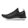Under Armour Flow Velociti Tecido Respirável Confortável Couro Sintético Cano Baixo Casual Tênis de Corrida Feminino Tênis Preto 3025711-003