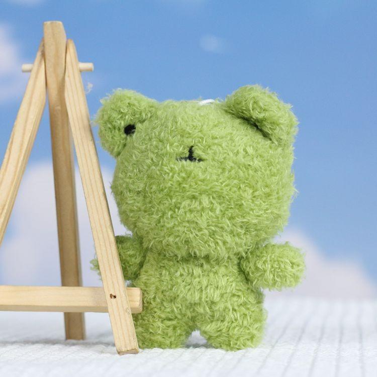 Adorable Plush Bear Keychain Cute Animal Backpack Charm With Soft Pp Cotton Filling