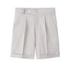 Naples High-End Italian Summer Shorts with Paris Buckle