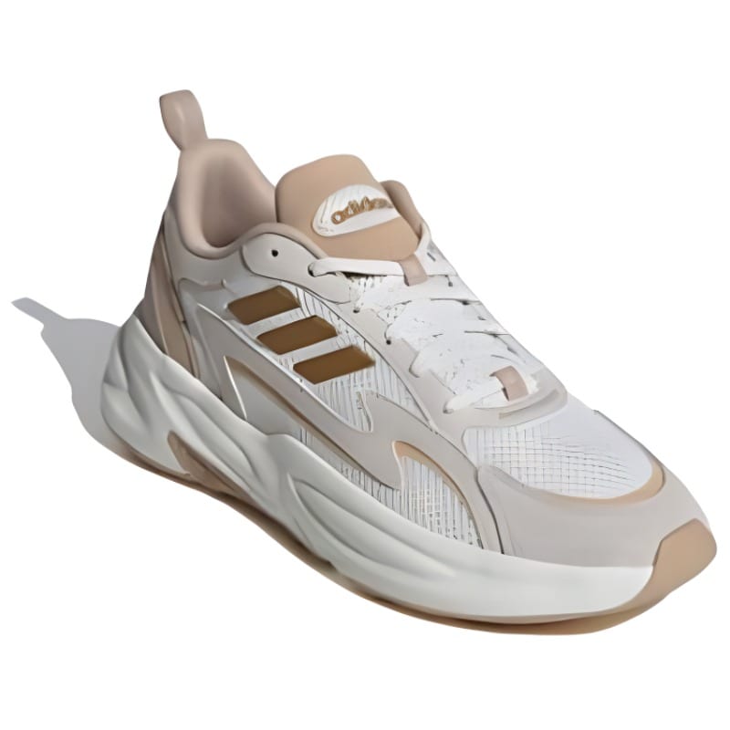 adidas OZWAVE 2.0 PU, Textil Low-Top Klobige Sneaker Unisex Weiß Braun JI1587