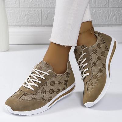Modne Trampki Damskie Modne Nowe Luksusowa Marka Trampki Damskie Khaki Duże Rozmiary Wygodne Buty do Koszykówki dla Kobiet Zapatos De Mujer