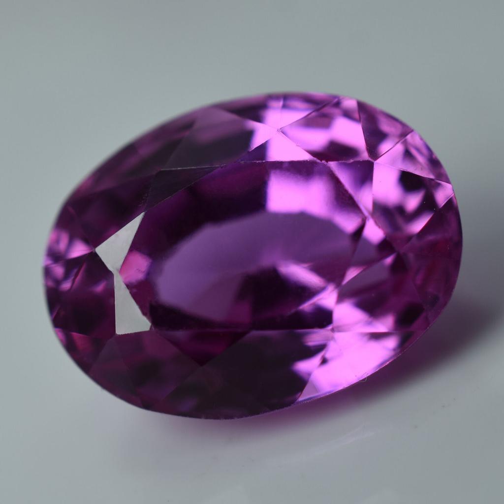 Beautiful Loose Gemstone Pink SAPPHIRE 10.05 Ct NATURAL Best Oval Cut CERTIFIED.