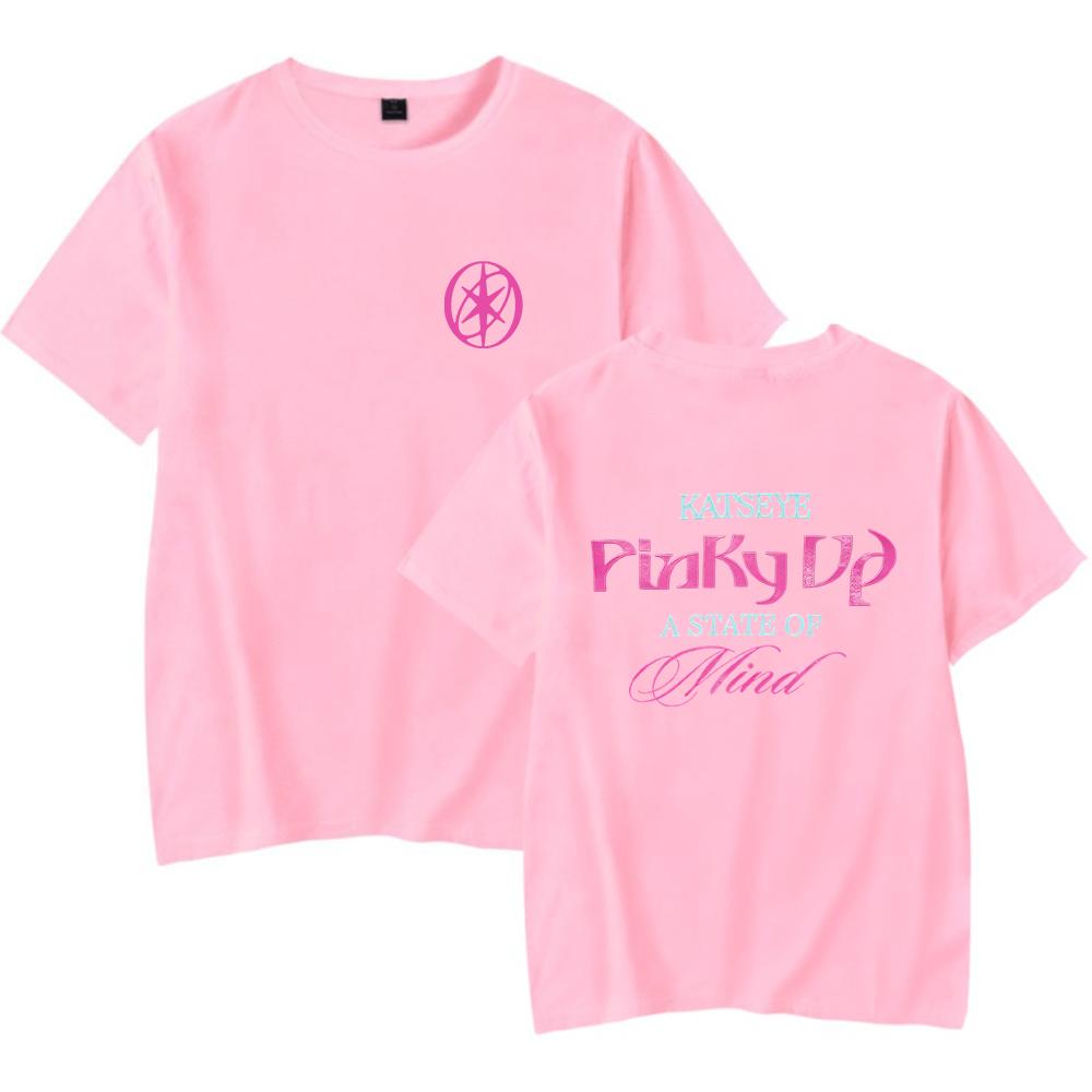 2026 New Katseye Tshirt New Album Pinky up Merch Crewneck Short Sleeve Kids Tee