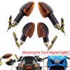 Universal Motorcycle Halogen Turn Signal Light Motorcycle Blinker Lights 12V 10mm Turn Signal Lamp For Honda For YAMAHA
