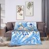 M-Mermaid Melody Pichi Pichi PitchS Soft Blankets Travel Plush Throw Blanket Funny Bedroom Flannel Bedspread Sofa Bed Cover