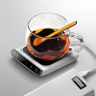 Mini Portable USB Cup Warmer Coffee Mug Heating Coaster 3 Gear 100°C Milk Tea Water Cup Heaters For Home Office Desk Heating Pad
