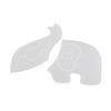 Lovely Elephant Decor Template Elephant Template Sewing Supplies for Sewing Art Craft L 30.5cm/12in