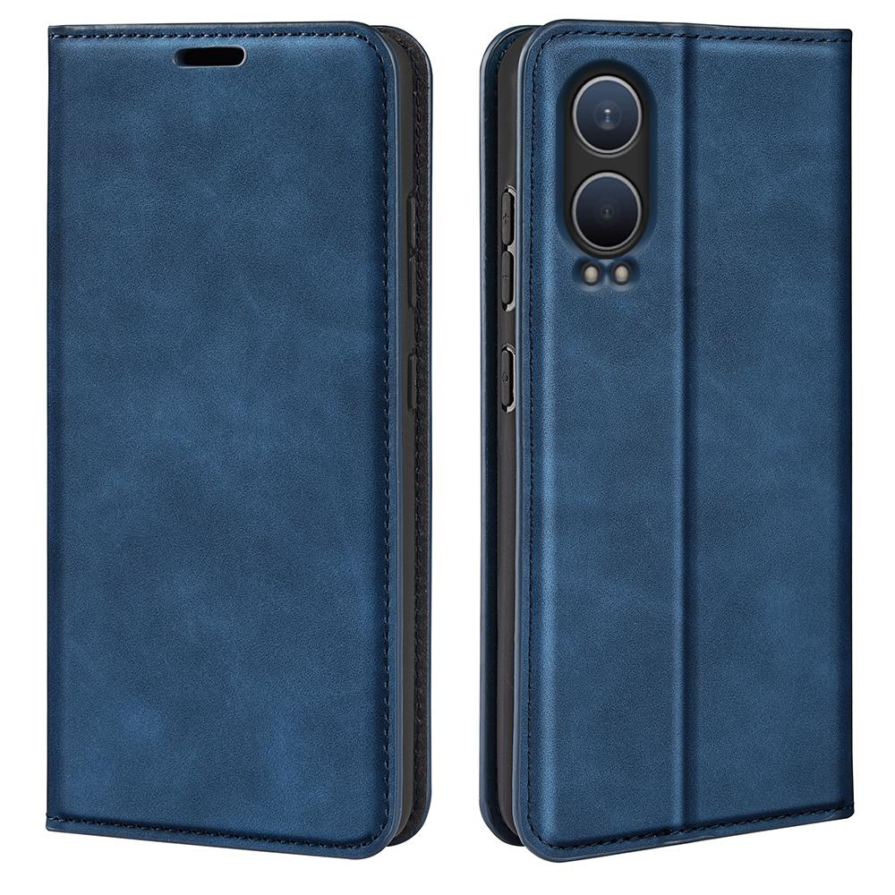 For OnePlus Nord CE4 Lite 5G/Oppo K12x 5G (China) Wallet Phone Case Skin-Touch Leather Flip Cover