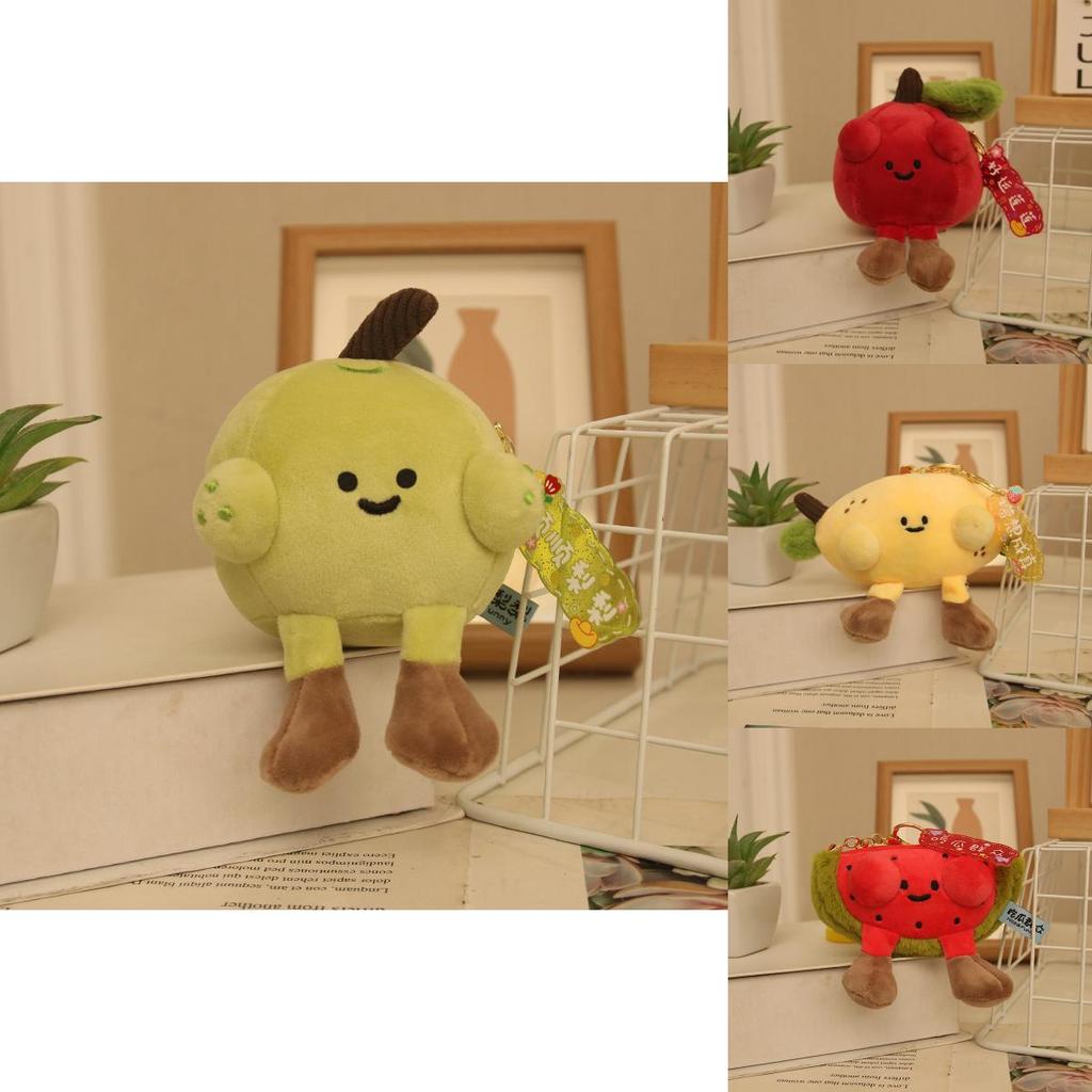 Watermelon Lemon Plush Toy With Scented Short Pile Cotton For Gifts And Bag Charms