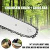 New 14" Chainsaw Guide Bar with Chain Saw 3/8 50DL 36.22" for STIHL MS170 MS180 MS190 MS250 MS193T MS200T MS230 Electric Saw
