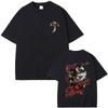 Japanse Anime Inuyasha Higurashi Kagome Dubbelzijdig Print T-shirt Mannen Vrouwen Vintage Manga T-shirt Mannelijk Casual Oversized T-shirt
