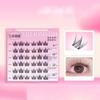 Sweet Self-adhesive Lash Clusters Makeup False Eyelash Clusters Glue Free Fake Lashes  Women/Girls