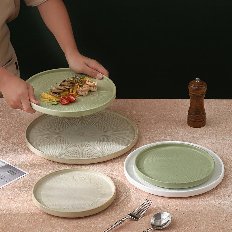 Japanese Sushi Plate Sashimi Display Plate Western Pasta Plate Steak Plate Dessert Cake Plate