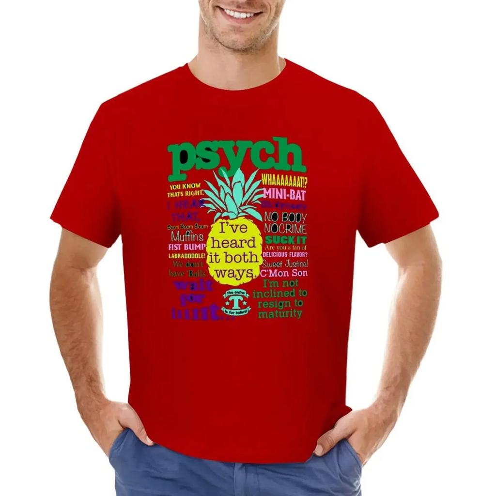 Psych Psych Tv Juliet Ohara Psychic Detective Henry Spencer - Psych Quote T-shirt korean fashion hippie clothes clothings
