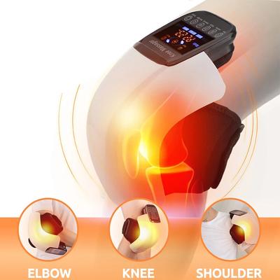 Elektrische Infrarood Verwarming Knie Massager Luchtdruk Vibratie Massager Orthopedische Luchtdruk Kniebeschermers Pijnverlichting
