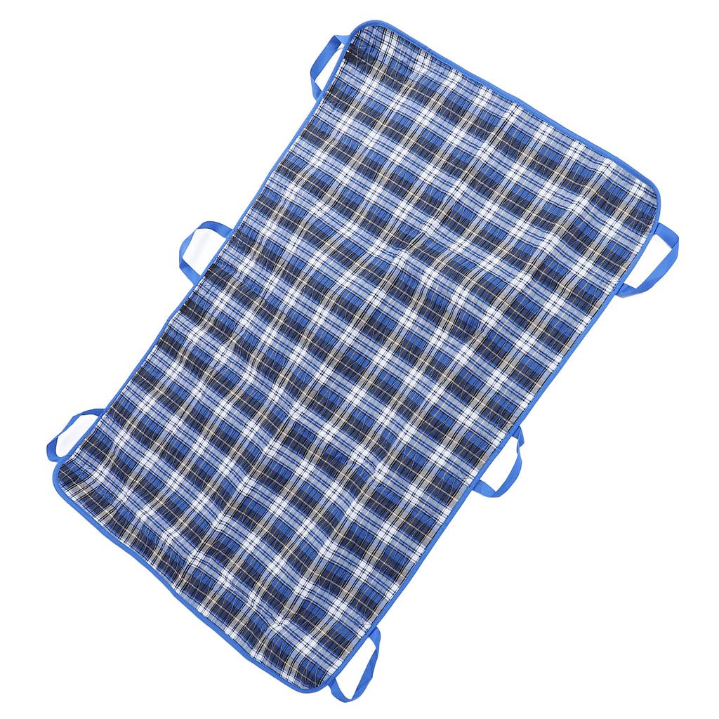 Positioning Bed Pad with 6 Reinforced Handles Washable Reusable Incontinence Mattress Protector