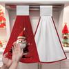 Chrismas Hand Towel Winter Snowman Hand Towel Double-Sided Absorbent Towel Fast Drying Towels for Kitchen Bathroom Toilet Home