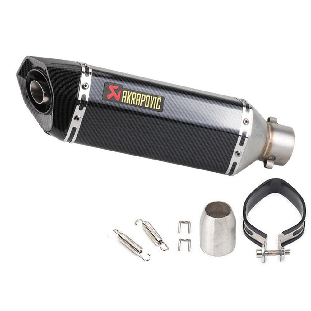 Modified Exhaust Pipe for Motorcycle/Scooter - Spring Breeze NINJA, Small Hexagonal/Round Tail Design