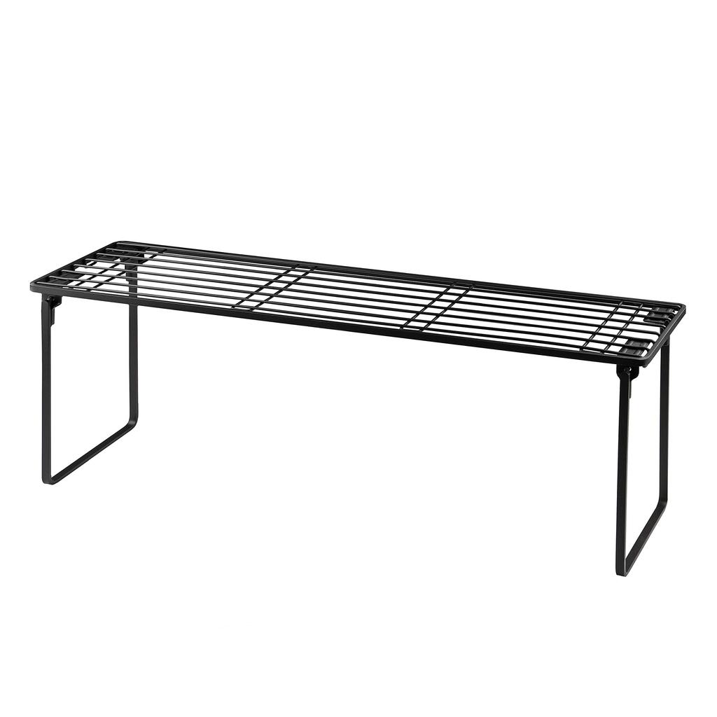 Pearl Metal BLKP Stovetop Rack, 60cm Wide, High Legs, Limited Edition, Black, Over-the-Exhaust, Kitchen Storage, BLKP Black, AZ-5055