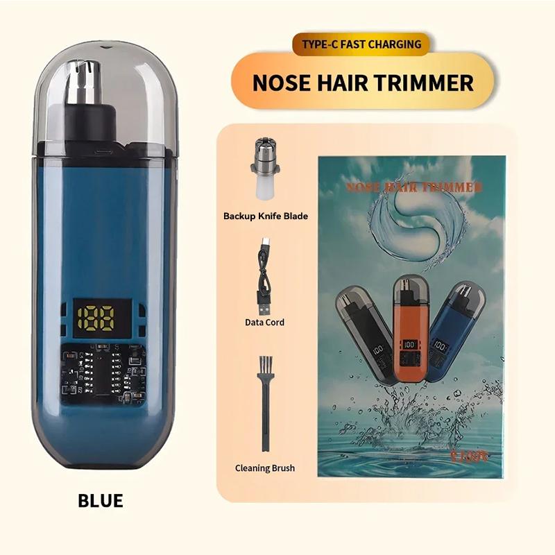 Nose Hair Trimmer Portable Trimmer for Nose Mini Nose and Ear Hair Trimmer Portable Nose Trimmer Rechargeable Trimmer for Man