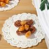 280 Stück Elegante Weiße Spitzenpapier-Deckchen - Perfekt zum Backen, zur Ölabsorption und zur Präsentation von Kuchen, Gebäck und Pizzen