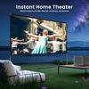ETOE 120" Portable Projection Screen – 4K Ultra-HD, 160° Viewing Angle – Outdoor Cinema & Camping