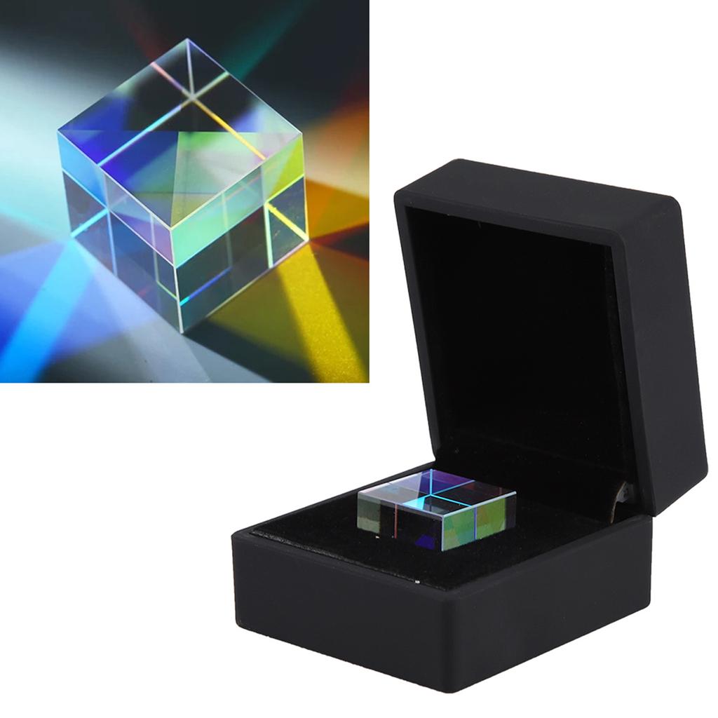 23*23*23mm SiX Sided Bright Light Combine Cube Prism Stained Glass Prism