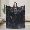 Leon Kennedy Blanket Adults  Flannel Throw Blanket For Sofa Home Comfortable Design Quality Bedspread Gift