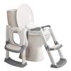CHENLONB Folding Toilet Toilet Step Height Soft Load Capacity For Children Seat, Training, Stool, Adjustable, Washable, Cushion, Ladder, 75kg, (Gray)