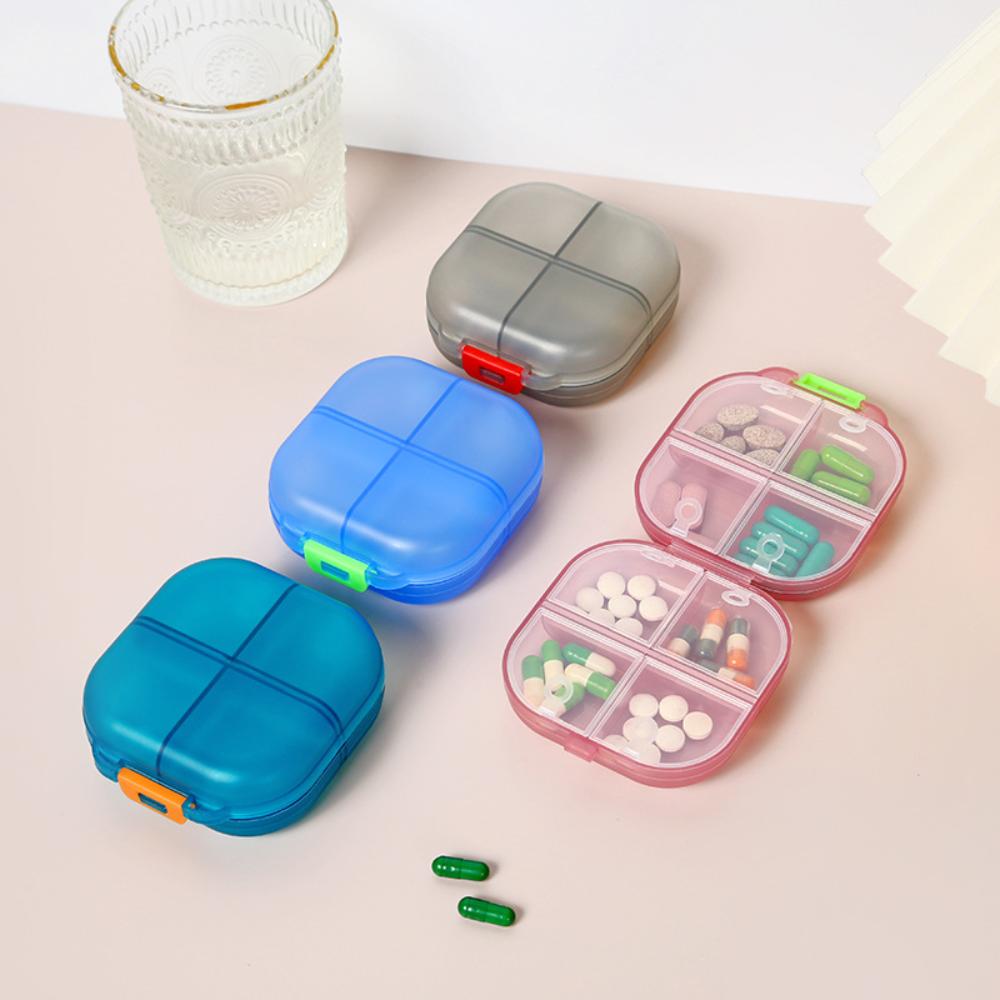 New Hot Weekly 8 Grids Premuim Mini Portable Travel Pill Cases Box Container Organizer Storage for Medicine Vitamin Fish Oils