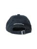 Seullouseondei Washed Running Logo 6P Navy Flat Cap