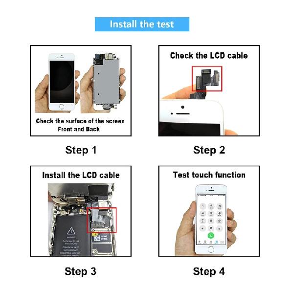 For TCL 20B 6159 6159K 6159A Middle Frame Plate Housing Board LCD Supporting Mid Faceplate Bezel Replacement Parts