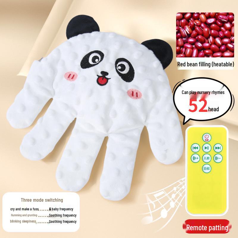 

Автоматическая успокаивающая ладонь для младенца: Электрическое устройство для похлопывания, чтобы убаюкивать младенцев, функция защиты от испуга включена