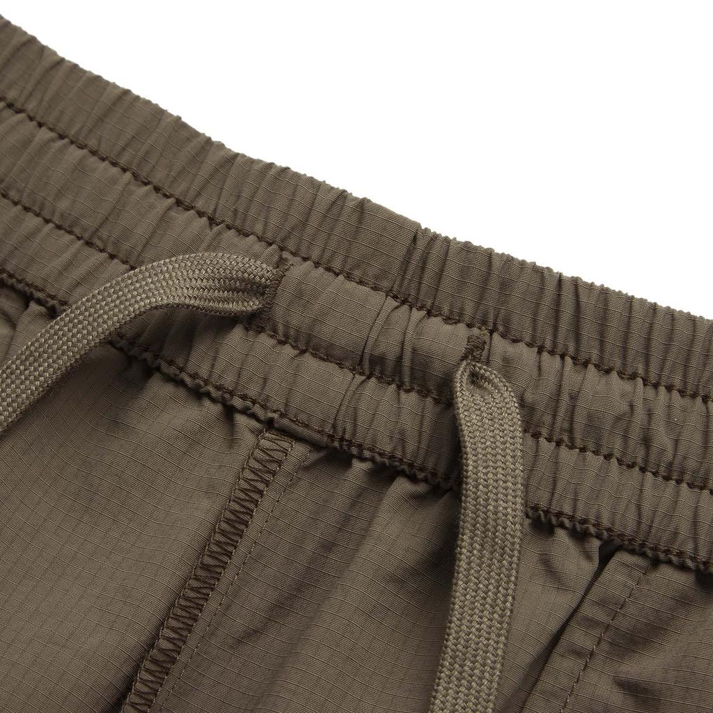 Li Ning Fitness Series Retro Eastern Style Mid Waist Straight Leg Loose Woven Large Pocket Sports Casual Pants Women pants Teak-Brown AYKU744-2