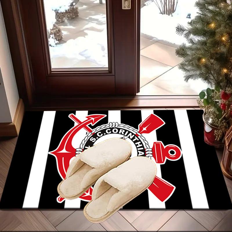 Football Club Emblem Carpet, Chair Rug,Rug for Office Bedroom living rooms, Doormat decor Fan Gift Christmas Gift