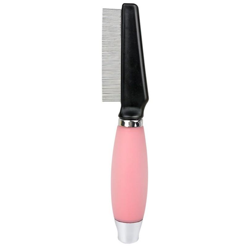 Dog Comb Pet Hair Remover Massage Cat Brush Silicone Handle Combs for Cats Hair Knot Opening Dog Grooming Brush Pets Acessorios
