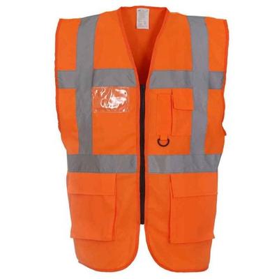 Unisex Adult Executive Hi-Vis Safety Waistcoat
