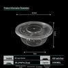 Jianmei Disposable Round Meal Box with Lid
