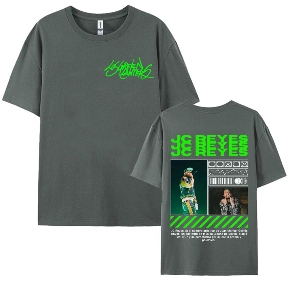 Rapper Jc Reyes Album 2025 Tour Graphic T Shirt Mens Harajuku Fashion Vintage Hip Hop Tshirts Casual Hipster Oversized Tshirt