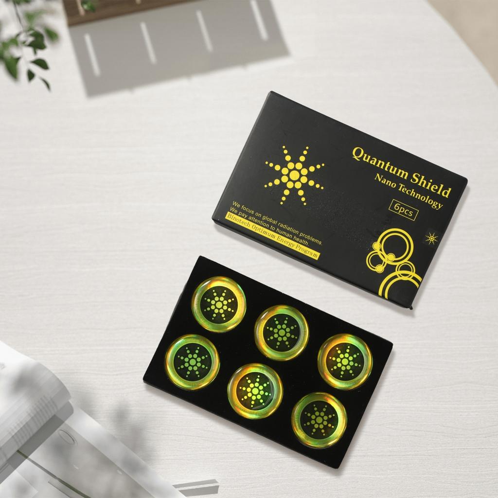 6 Pcs Radiation Shield Quantum Radiation Protection Scalar Energy