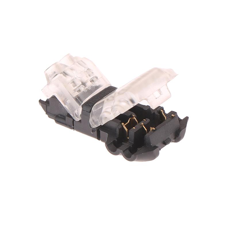 New 1/5Pcs 2 Pin Way Plug Wire Cable Snap Connectors Waterproof Electric Wire Double-Wire Plug-In Connector With Locking Buckle