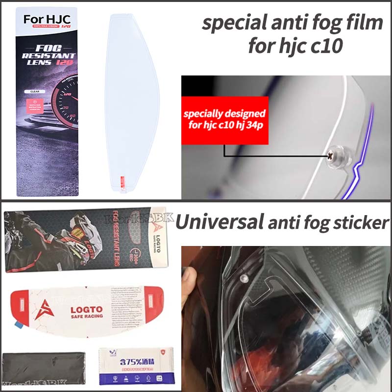 Motorcycle Helmet Visor Lens for HJC C10 Replace Anti-UV Anti-Scratch Dustproof Wind Shield Motorcycle AccessoriesSpeed Sensors 6