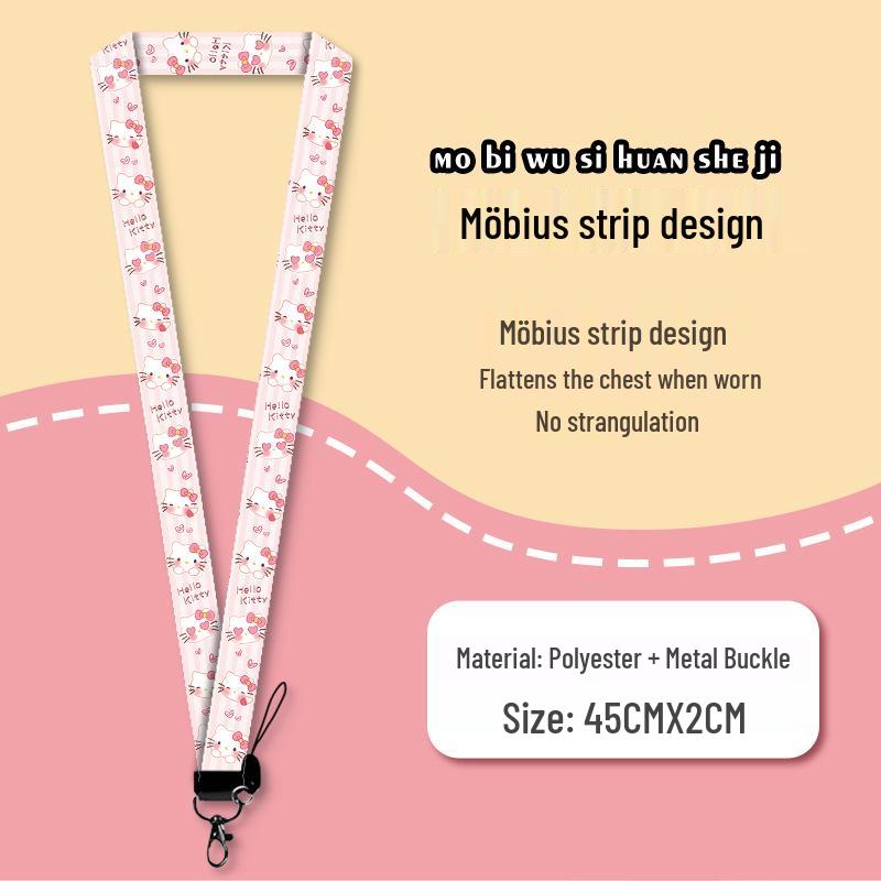 Sanrio Cartoon Student ID Card Holder - Cute Campus, Work, Bus, Subway, Meal Card Case