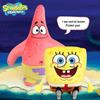 Patrick Star & Squidward Plush Toy Set with Snail Pendant Doll