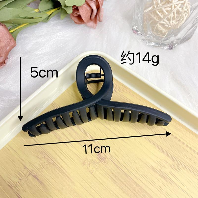 Fashion Simple Acrylic Cross Hair Claw Clips for Girl Big Hair Claw Hairpins Female 2025 Hair Accessories