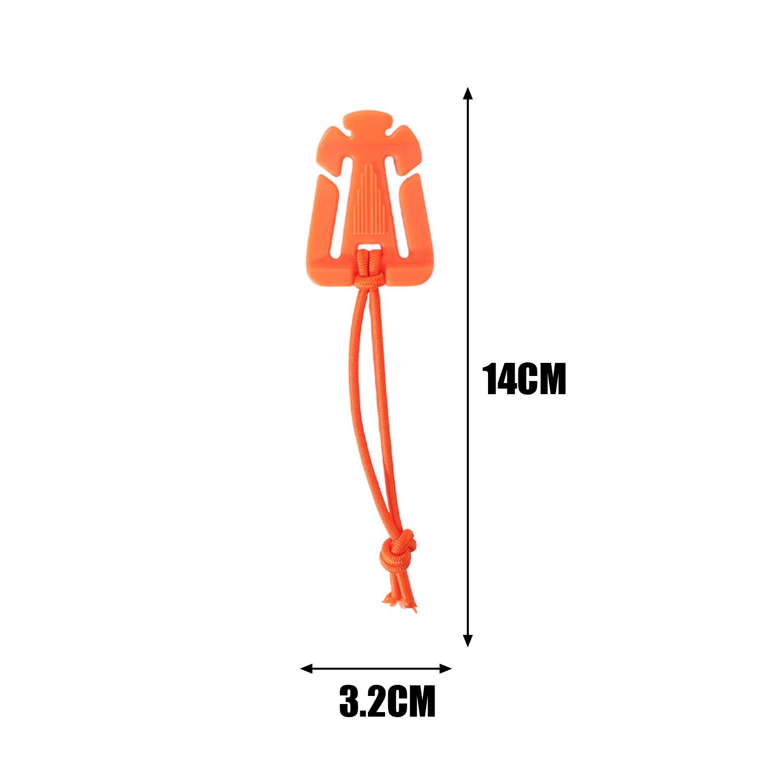 

Fixing Webbing Straps Clips with Elastic Rope Durable Tactical Gear Secure Triangular Buckle Backpack Clamp Carabiner Gear Tools 1PC помаранчевий