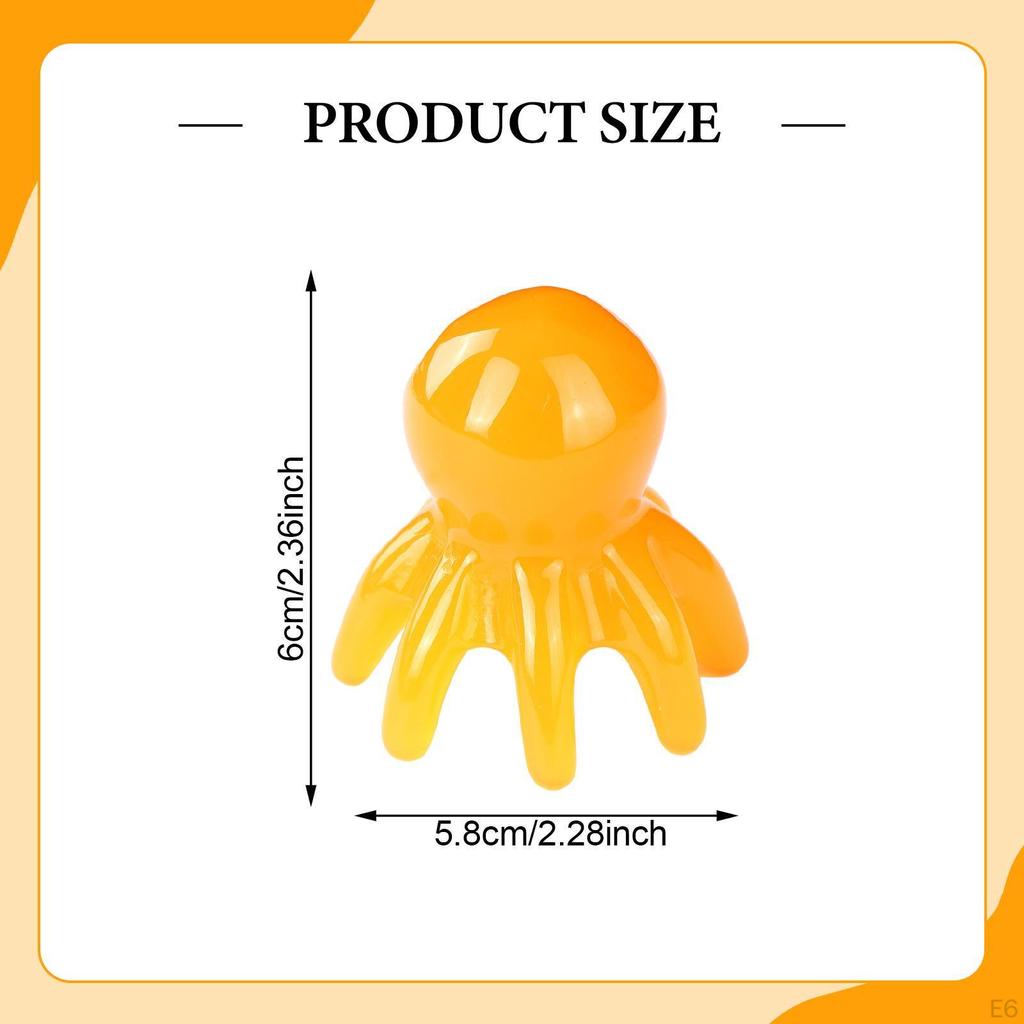 Massage Comb Head Scalp Compact with Handle Portable Meridians Tool Point for Grooming