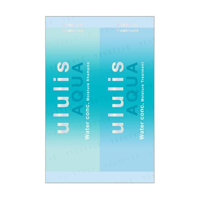 H2O - ululis AQUA Water Conc Moisture Shampoo & Treatment Trial Set 10ml+10g